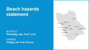 Cảnh báo thời tiết: Nguy hiểm trên biển ở Vịnh Monterey
