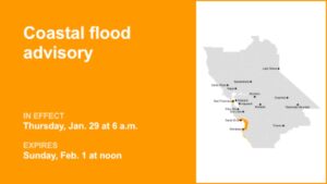 Cảnh báo ngập lụt vùng ven biển Vùng Vịnh từ Thứ Năm đến Chủ Nhật 25 Cảnh báo ngập lụt vùng ven biển Vùng Vịnh từ Thứ Năm đến Chủ Nhật