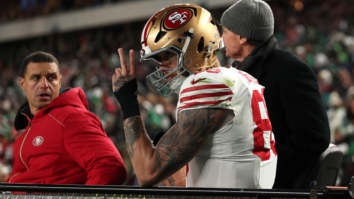 George Kittle Injury GETTY