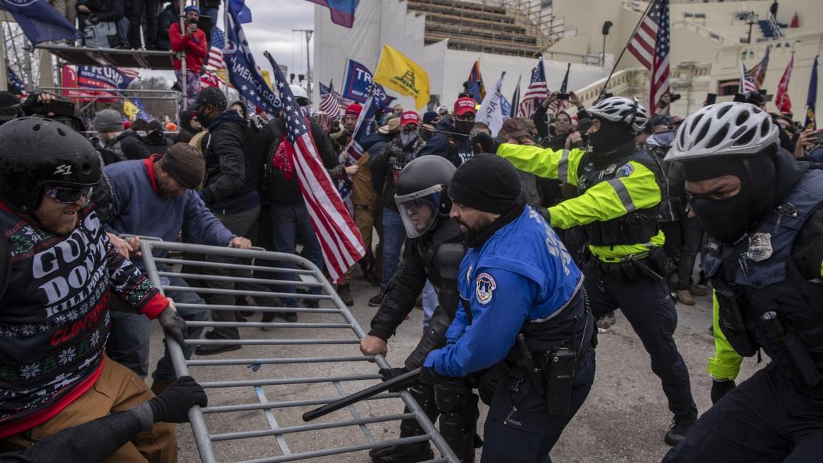 Năm năm sau ngày 6 tháng Giêng, Tổng Thống Donald Trump 'viết lại' câu chuyện về Điện Capitol 1 GettyImages 1230460136