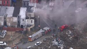 Hỏa hoạn tại khu dân cư Kensington ở Philadelphia