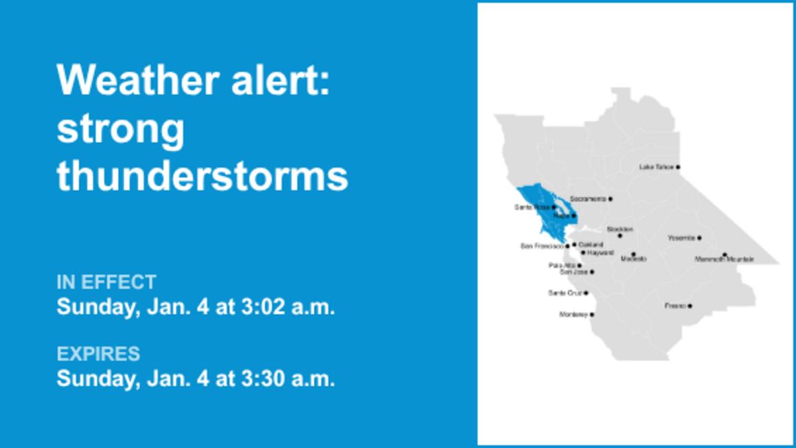 Pea sized hail predicted with thunderstorms to hit North Bay Sunday 8212 gusts may reach 30 mph