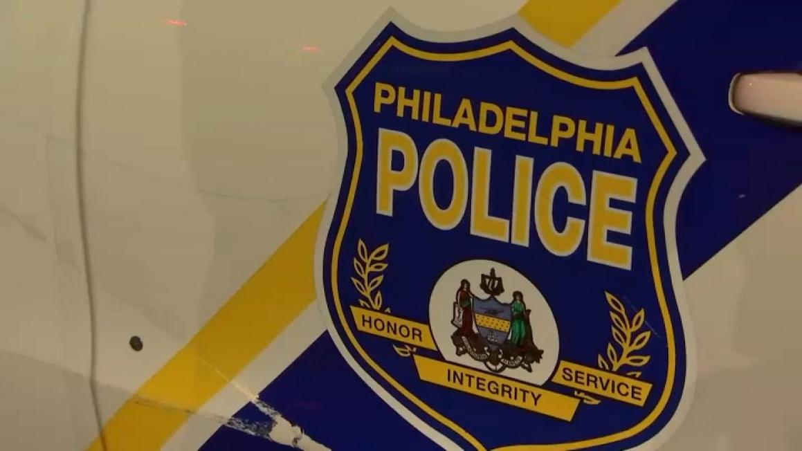 Philadelphia Police badge car