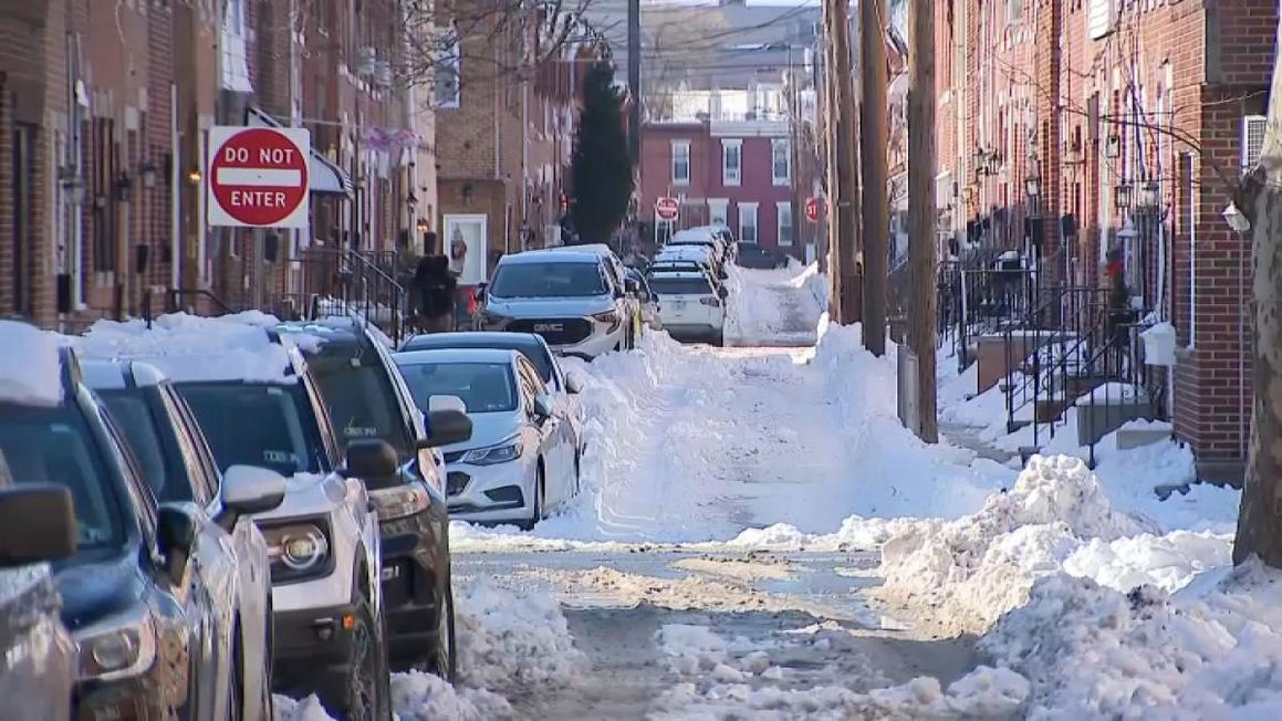 Phàn Nàn Về Việc Dọn Tuyết Tại Philadelphia Gia Tăng Sau Cơn Bão Lớn 1 Snow Philly streets