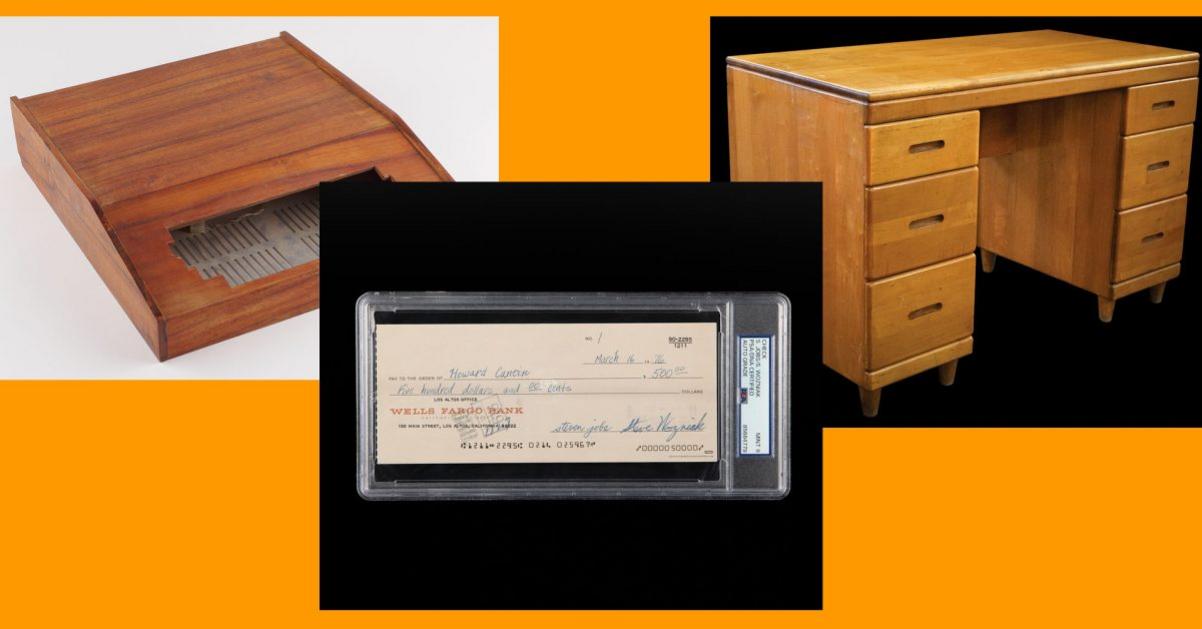 Steve Jobs memorabilia auction includes his desk bow ties and much more