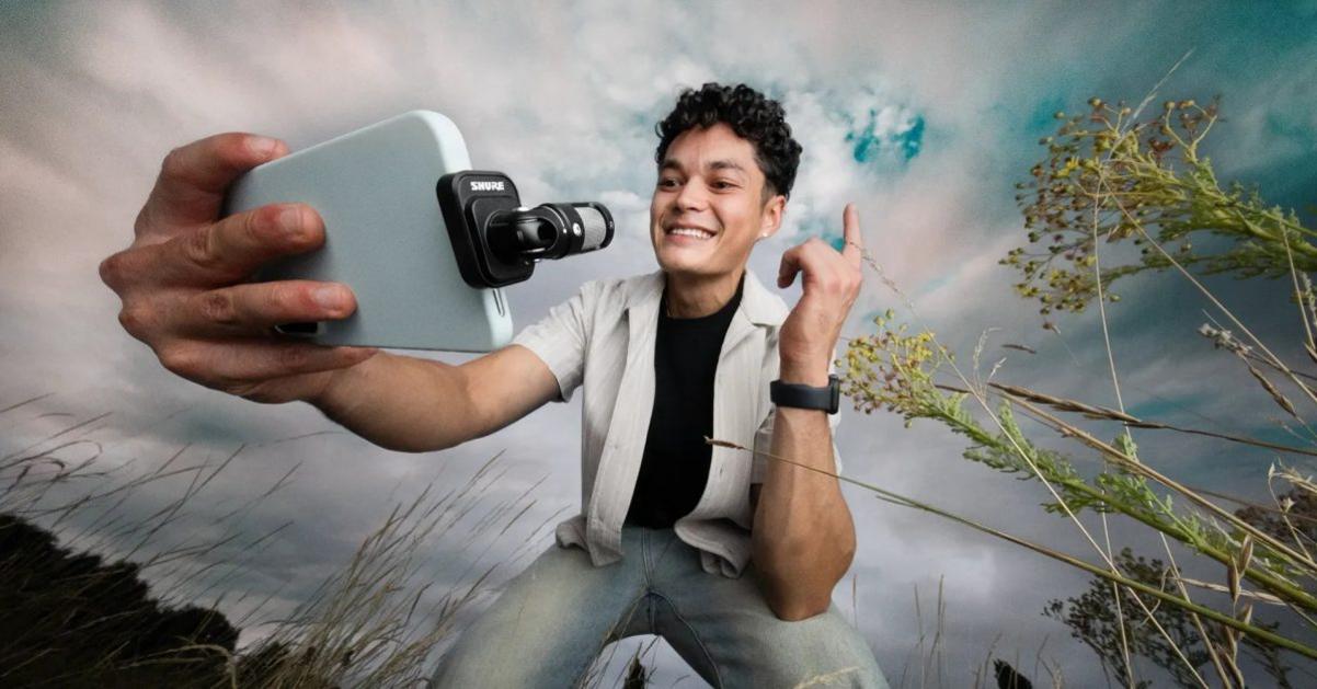 Micrô Shure MV88: Cắm trực tiếp vào iPhone, tiện lợi hơn bao giờ hết 1 The Shure MV88 again plugs right into your iPhone