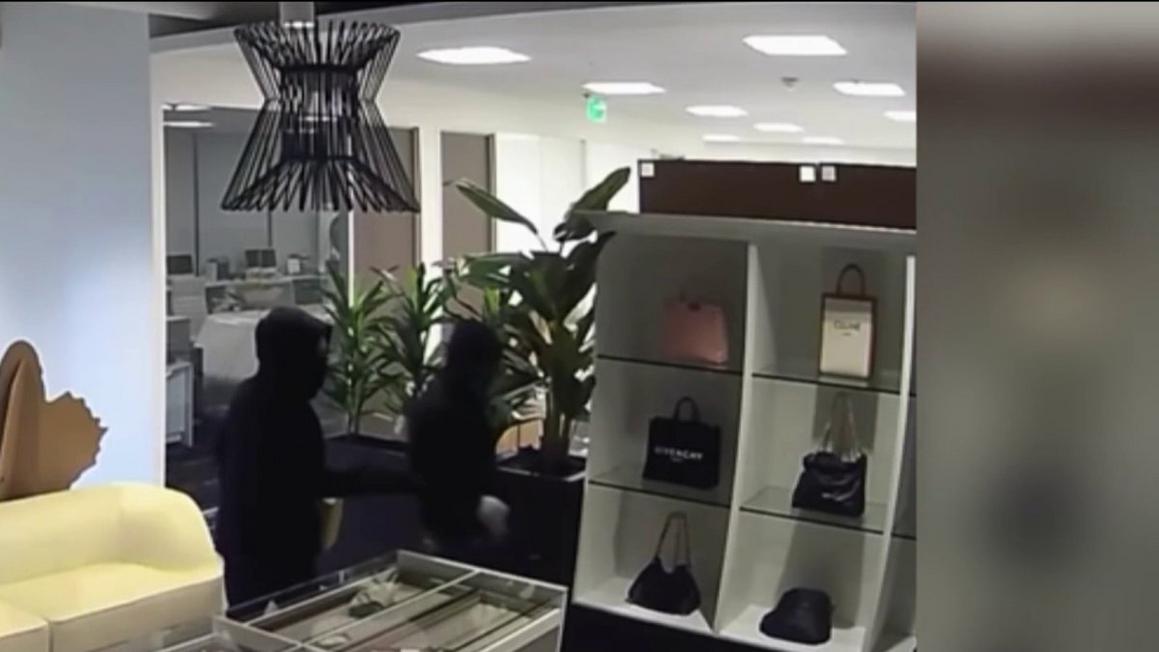 Thieves caught stealing luxury handbags in Irvine