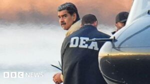 Xem: Maduro và phu nhân đến Tòa án New York