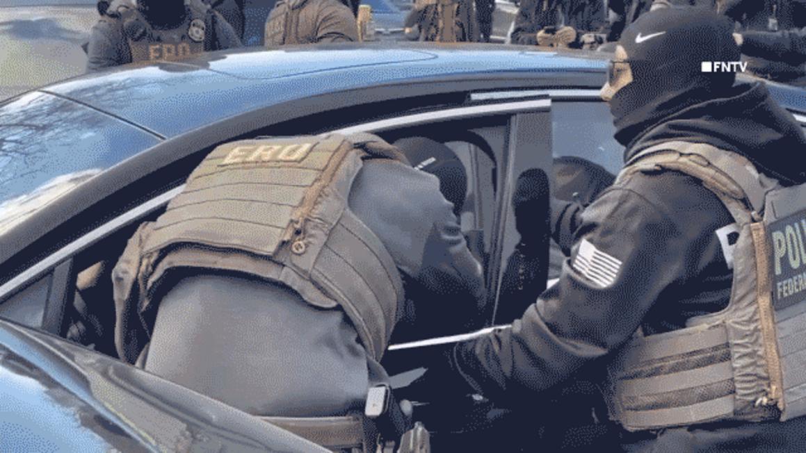 anti ice protester pulled from car 1