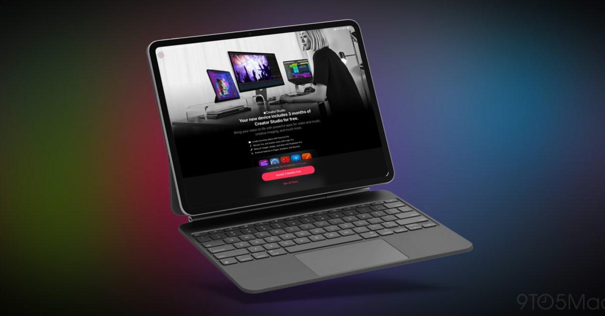 Ưu đãi dùng thử 3 tháng Apple Creator Studio dành cho cả thiết bị cũ 1 apple creator studio trial 3 months