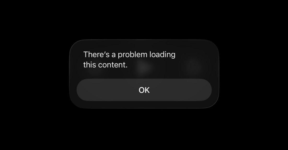 Một trang web hài hước tổng hợp các lỗi phiền toái của Apple thành bảng điểm thời gian lãng phí của con người 1 apple tv content is down error