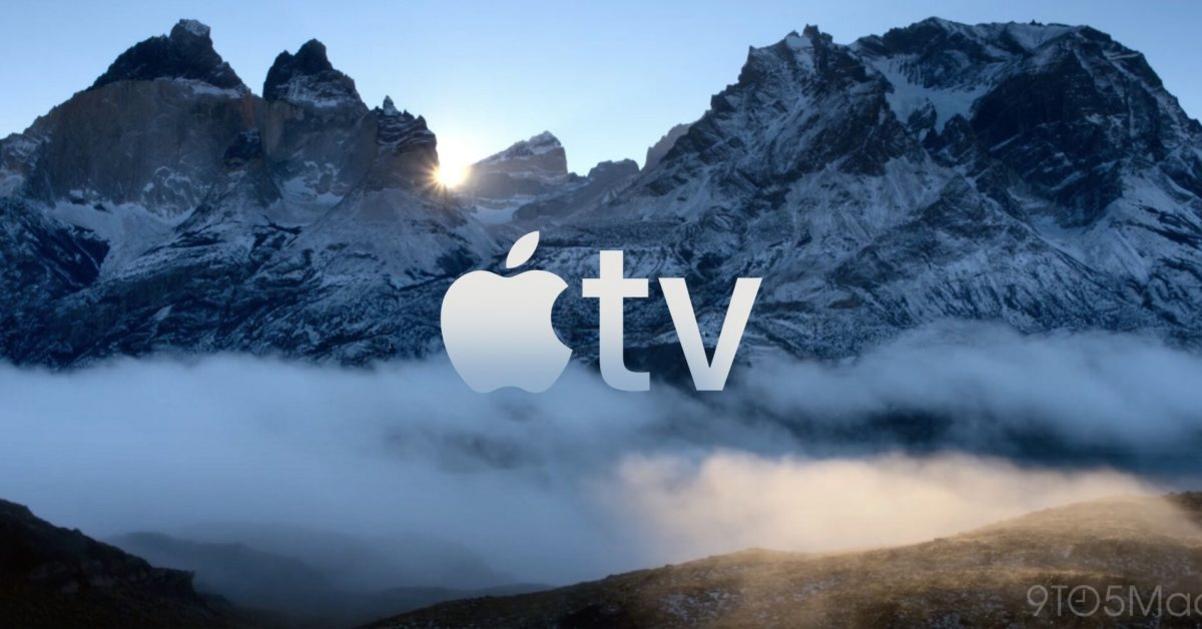 apple tv logo mountains