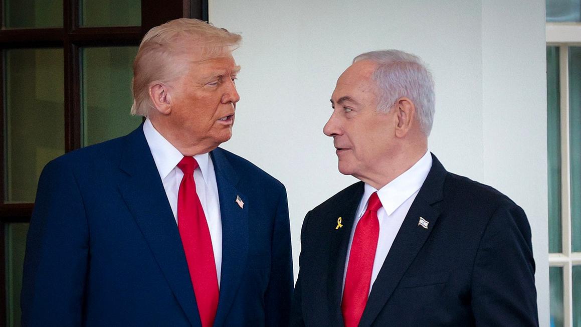 benjamin netanyahu with trump