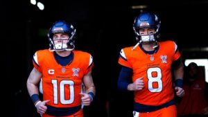 Vợ các cầu thủ Broncos chia sẻ cảm xúc sau chấn thương của Bo Nix