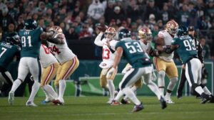 49ers vào vòng play-off, đối đầu Eagles 4 49ers vào vòng play-off, đối đầu Eagles