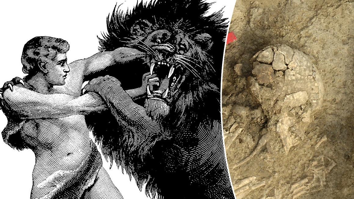 bulgaria man survives lion attack ancient archaeology history discovery 1