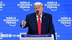 Ông Trump gây tranh cãi tại Diễn đàn Davos