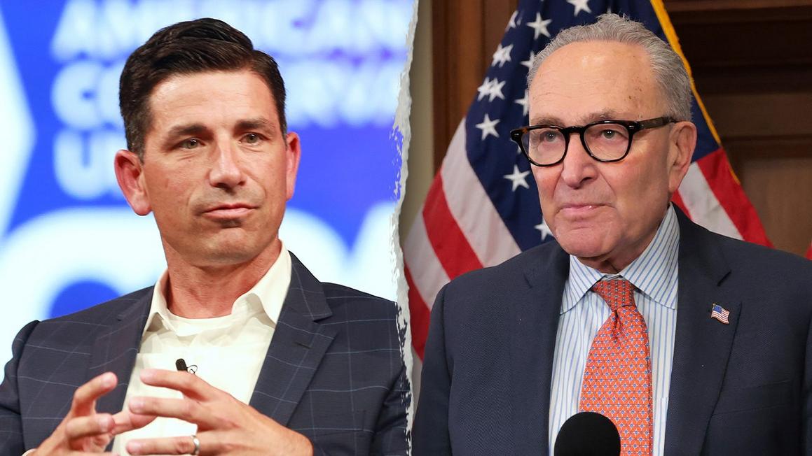 dhs chad wolf chuck schumer split
