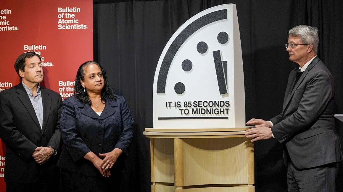doomsday clock 2026 85 seconds