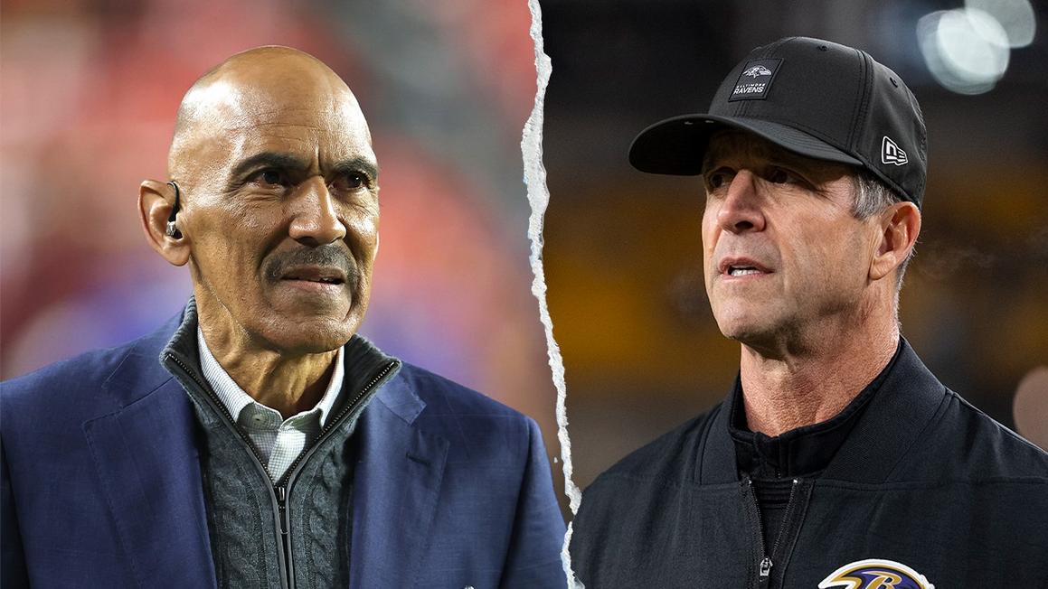 Cựu danh thủ Tony Dungy bất bình trước quyết định sa thải HLV Harbaugh của Ravens 1 dungy harbaugh fox news 001