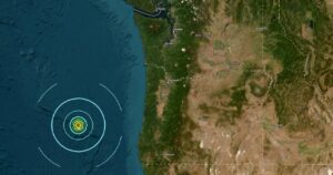 Động đất mạnh 6.0 độ richter ngoài khơi bờ biển Oregon
