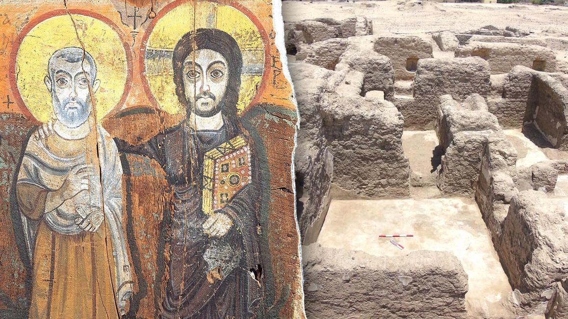 egypt ancient monastery found in sohag ancient byzantine history archaeology discovery 1