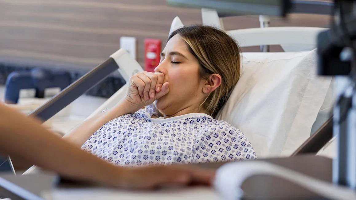 flu patient hospital