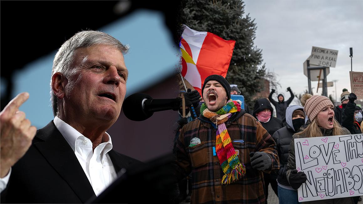 franklin graham protesters