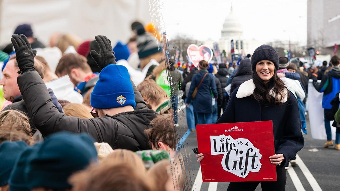 graham lynch addresses march for life