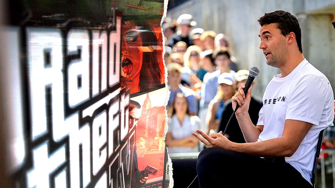 Trò chơi 'Grand Theft Auto' cấm 'Charlie Kirk' sau khi người chơi tạo cảnh ám sát 1 gta charlie kirk all over