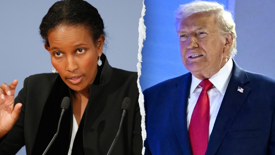 Nhà hoạt động gốc Somalia ca ngợi Trump tại Davos 1 hirsi ali trump davos