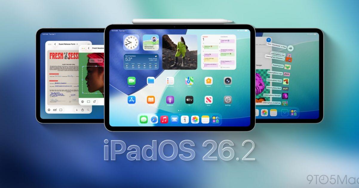 iPadOS 26.2 hero