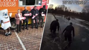 Cảnh sát New Jersey được tặng vé xem bóng bầu dục vì cứu bé trai 33 Cảnh sát New Jersey được tặng vé xem bóng bầu dục vì cứu bé trai