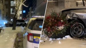 Xe bị lấy cắp khi giao pizza ở Philadelphia, cảnh sát truy đuổi và gây tai nạn 7 Xe bị lấy cắp khi giao pizza ở Philadelphia, cảnh sát truy đuổi và gây tai nạn