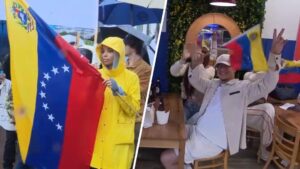 Cư dân California ăn mừng và biểu tình sau vụ bắt giữ Tổng thống Maduro 22 Cư dân California ăn mừng và biểu tình sau vụ bắt giữ Tổng thống Maduro