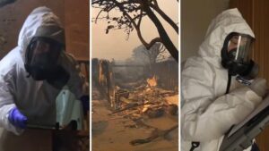 Nạn nhân hỏa hoạn ở California đối mặt với hóa chất độc hại trong nhà