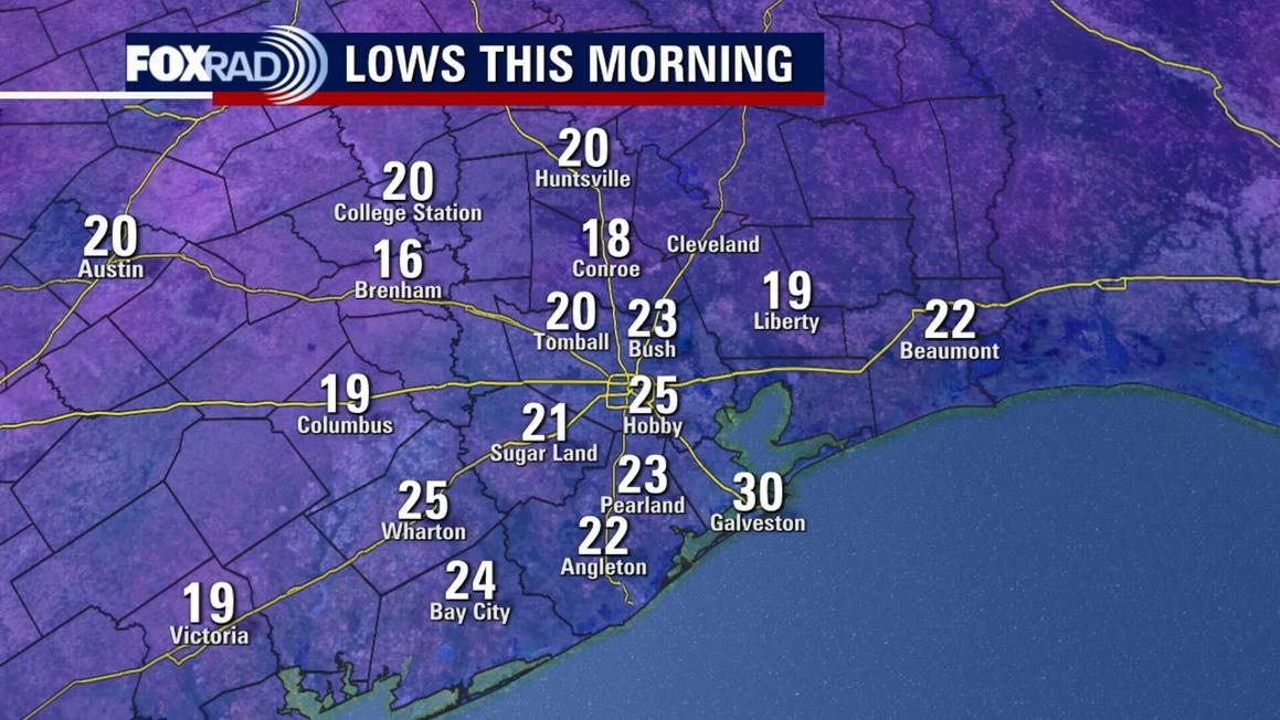 Thời tiết Houston: Lạnh giá tiếp diễn thứ Ba, có khả năng mưa 1 img 3850