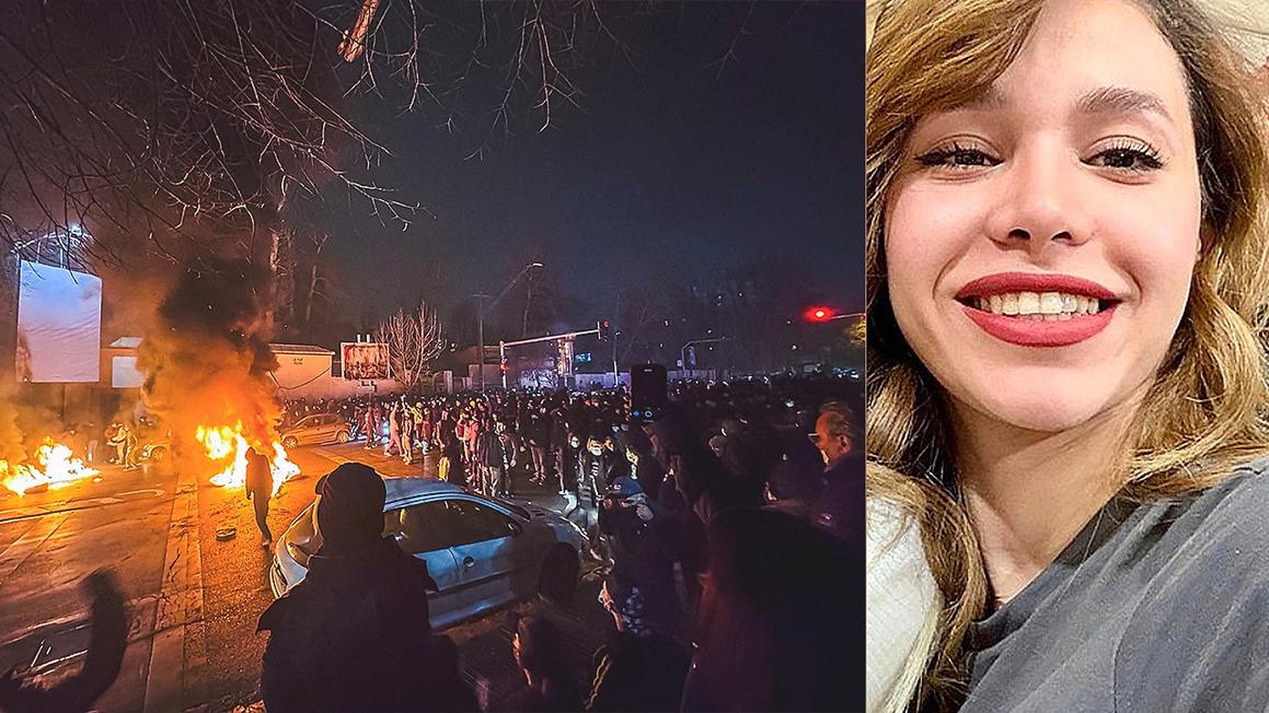 iran protests rubina aminian