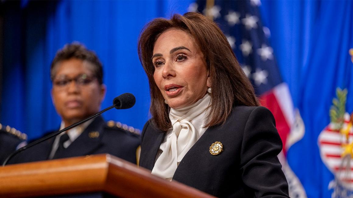 jeanine pirro speaking press conference