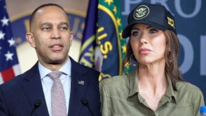 Dân biểu Hakeem Jeffries: Kristi Noem nên ‘bị đuổi khỏi thị trấn’ sau vụ nổ súng của ICE