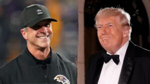 Tổng Thống Donald Trump kêu gọi các đội NFL 'tuyển John Harbaugh ngay' 8 Tổng Thống Donald Trump kêu gọi các đội NFL ‘tuyển John Harbaugh ngay’