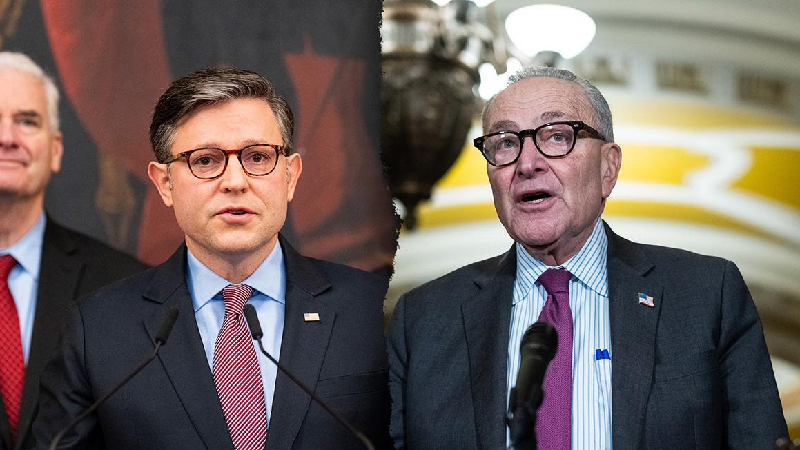 Căng thẳng tại Hạ viện về thỏa thuận của Thượng viện nhằm tránh đóng cửa chính phủ 1 johnson schumer shutdown 01