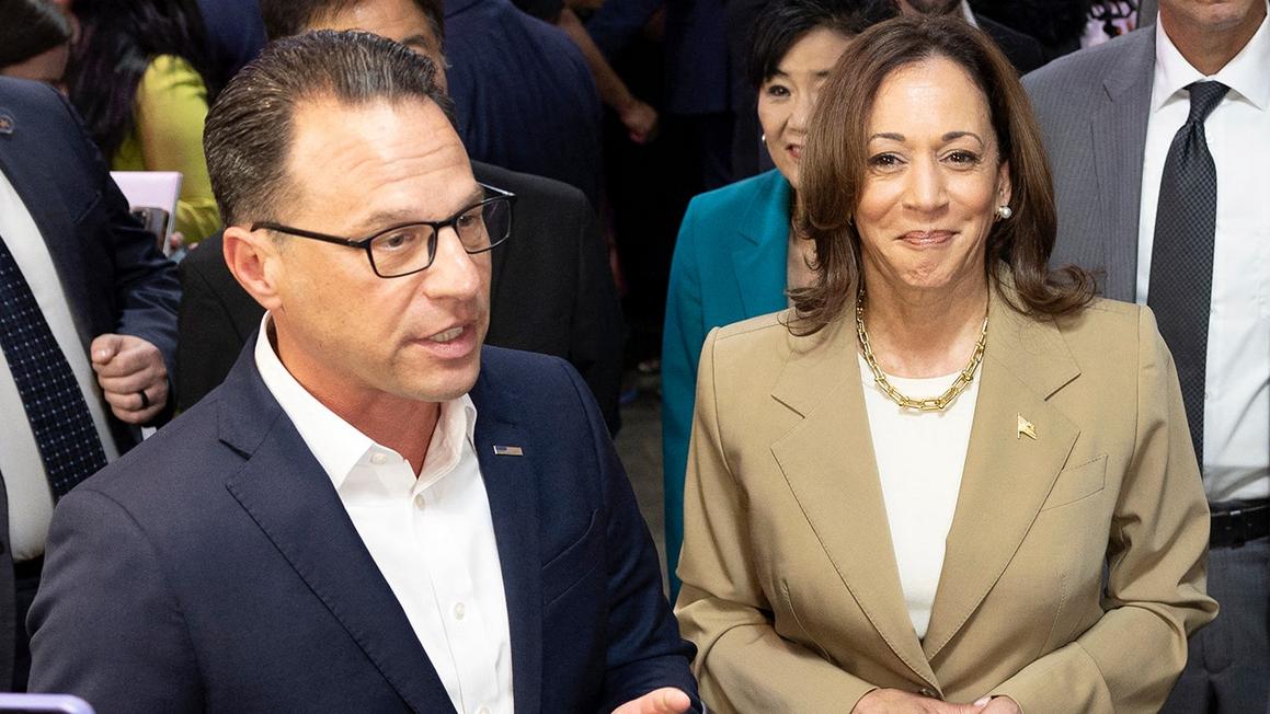 kamala harris josh shapiro