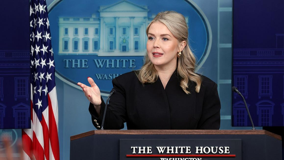 karoline leavitt cbs audio