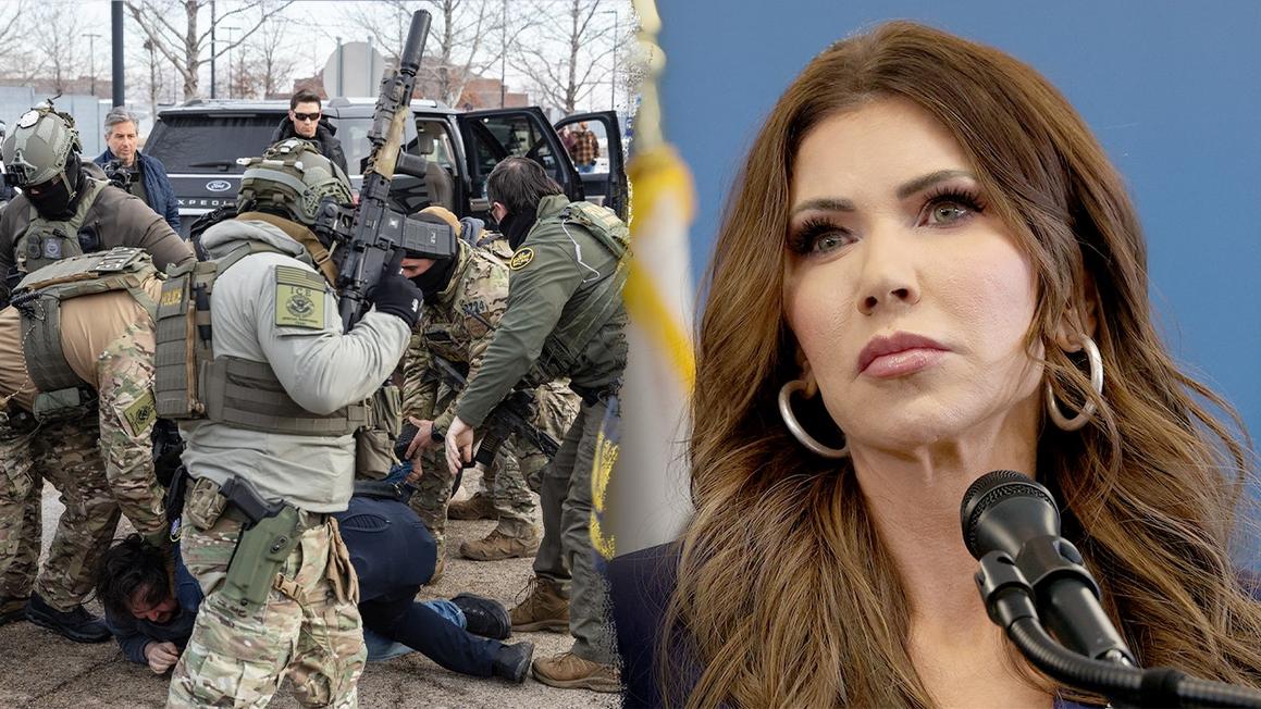 kristi noem dhs agents minnesota