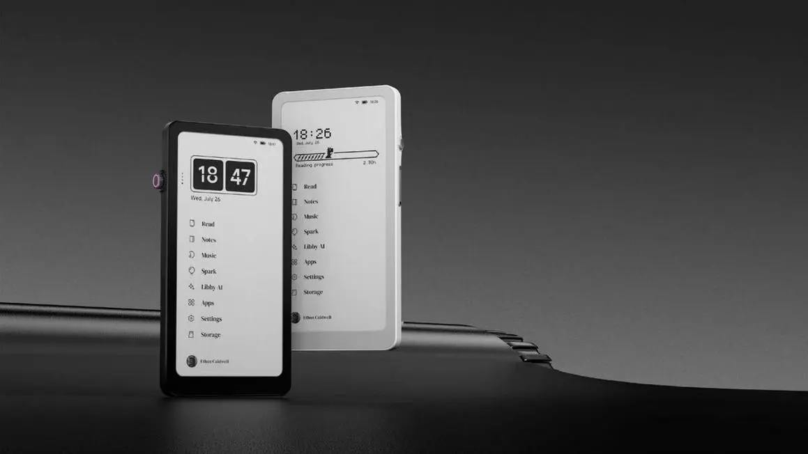 DuRoBo Krono: Máy đọc sách e-reader cỡ smartphone tích hợp AI