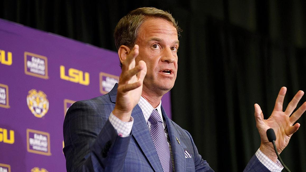 lane kiffin speaks lsu opening presser