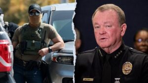 Cảnh sát Los Angeles từ chối tuân lệnh cấm đeo khẩu trang của Thống đốc Newsom đối với đặc vụ ICE 9 Cảnh sát Los Angeles từ chối tuân lệnh cấm đeo khẩu trang của Thống đốc Newsom đối với đặc vụ ICE