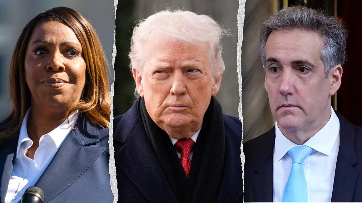 letitia james donald trump michael cohen