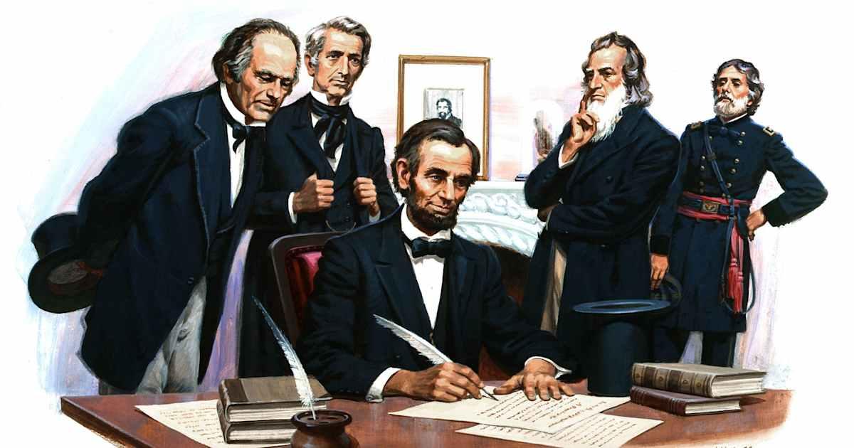 lincoln emancipation proclamation gettyimages 482796685